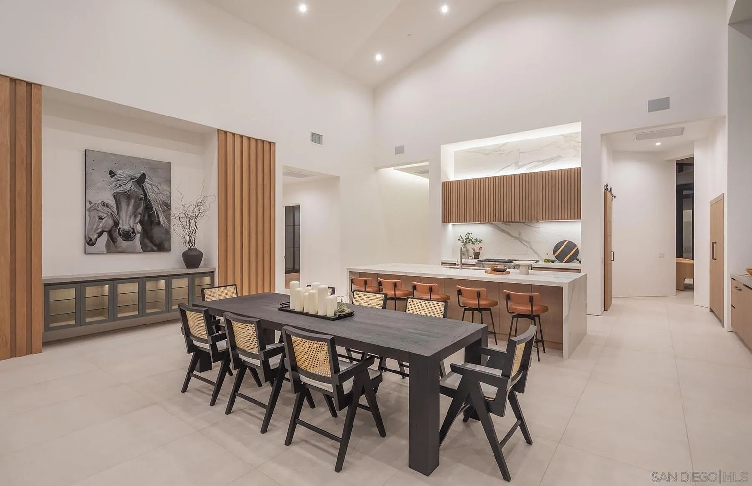 Linea Del Cielo modern estate, Rancho Santa Fe — foundation and concrete by 4x8