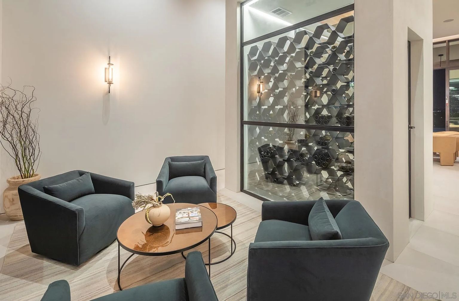 Linea Del Cielo modern estate, Rancho Santa Fe — foundation and concrete by 4x8