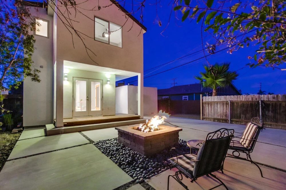 Modern Remodel at Twilight — 4x8 Construction