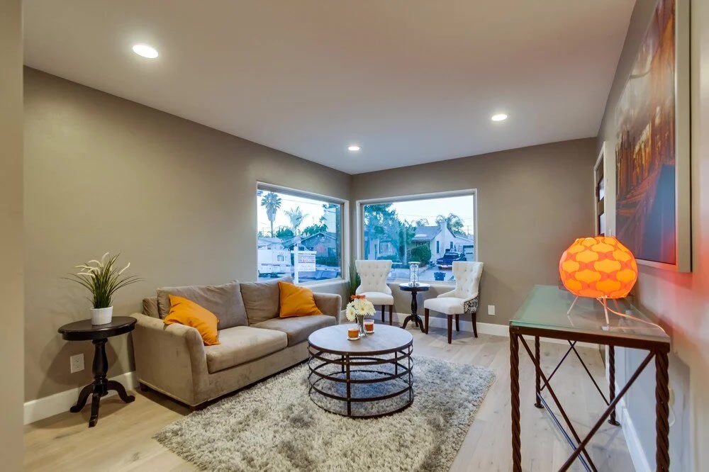 Modern Remodel at Twilight — 4x8 Construction