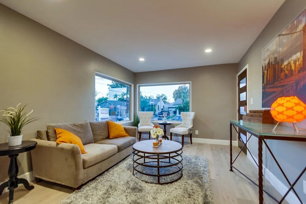 Modern Remodel at Twilight — 4x8 Construction