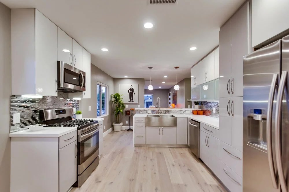 Modern Remodel at Twilight — 4x8 Construction