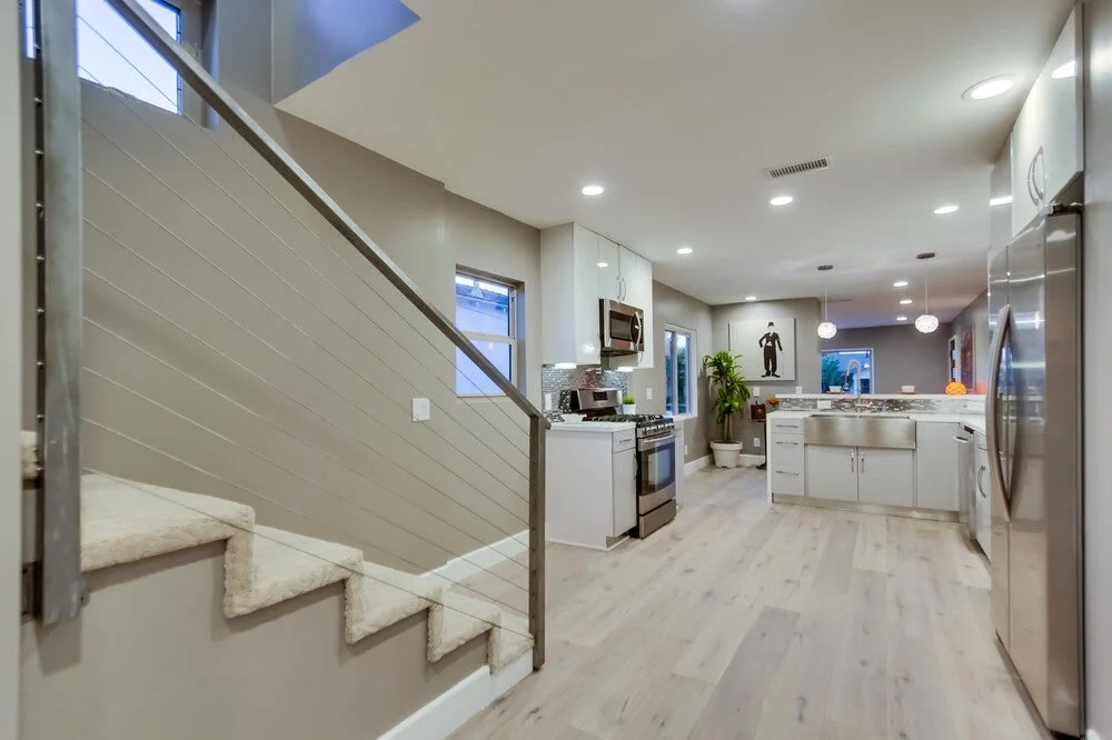 Modern Remodel at Twilight — 4x8 Construction