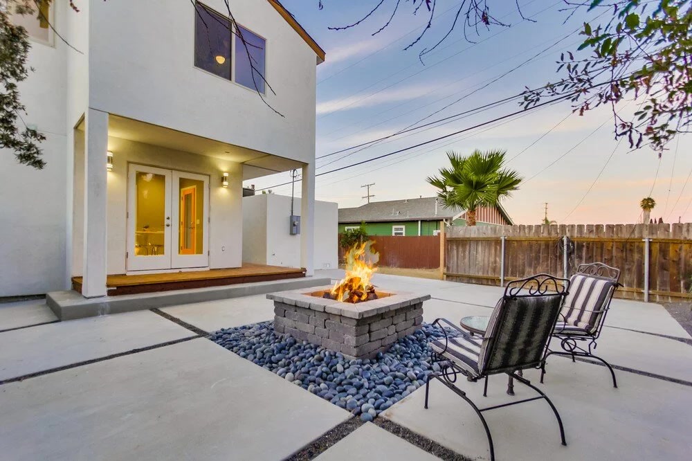 Modern Remodel at Twilight — 4x8 Construction