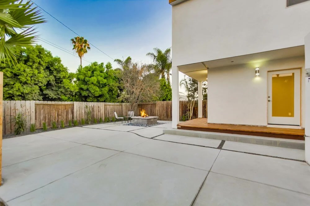 Modern Remodel at Twilight — 4x8 Construction